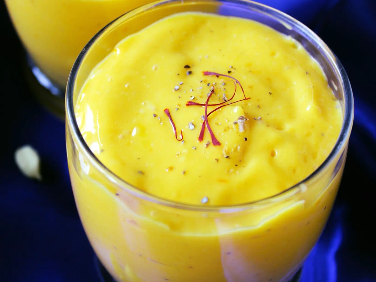 Mango Lassi – A delicious summer drink | How to make mango lassi | Mango lassi benefits
